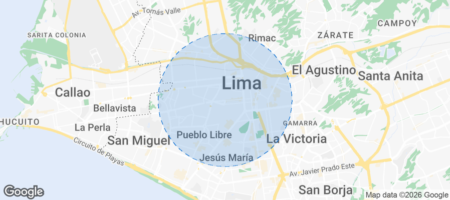 Breña Airbnb map